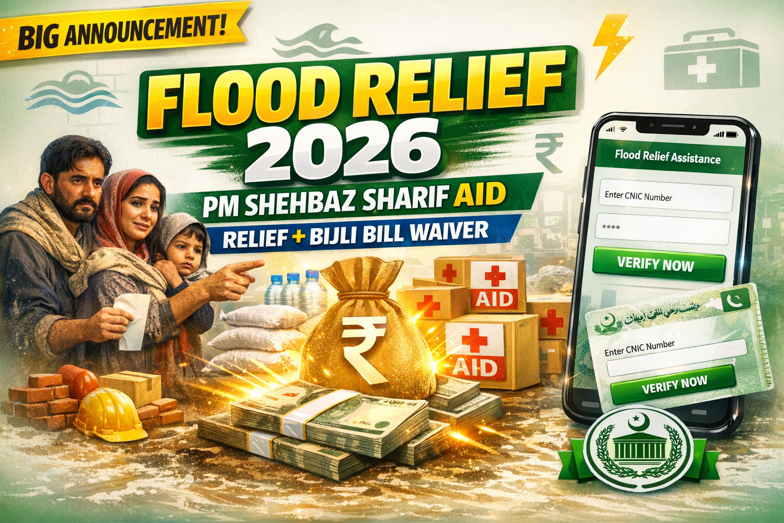 PM Shehbaz Sharif Flood Recovery Drive 2026