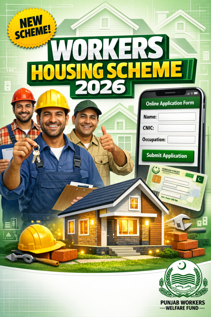 Punjab Workers Welfare Housing Scheme 2026