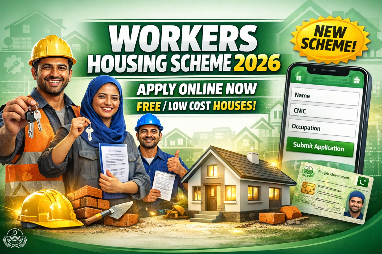 Punjab Workers Welfare Housing Scheme 2026