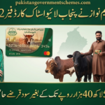 CM Punjab Livestock Card Phase 2