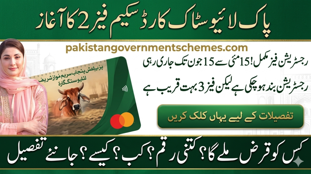 CM Punjab Livestock Card Phase 2