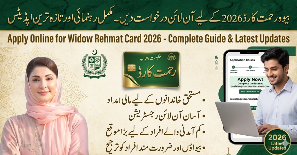 CM Punjab Rehmat Card 2026