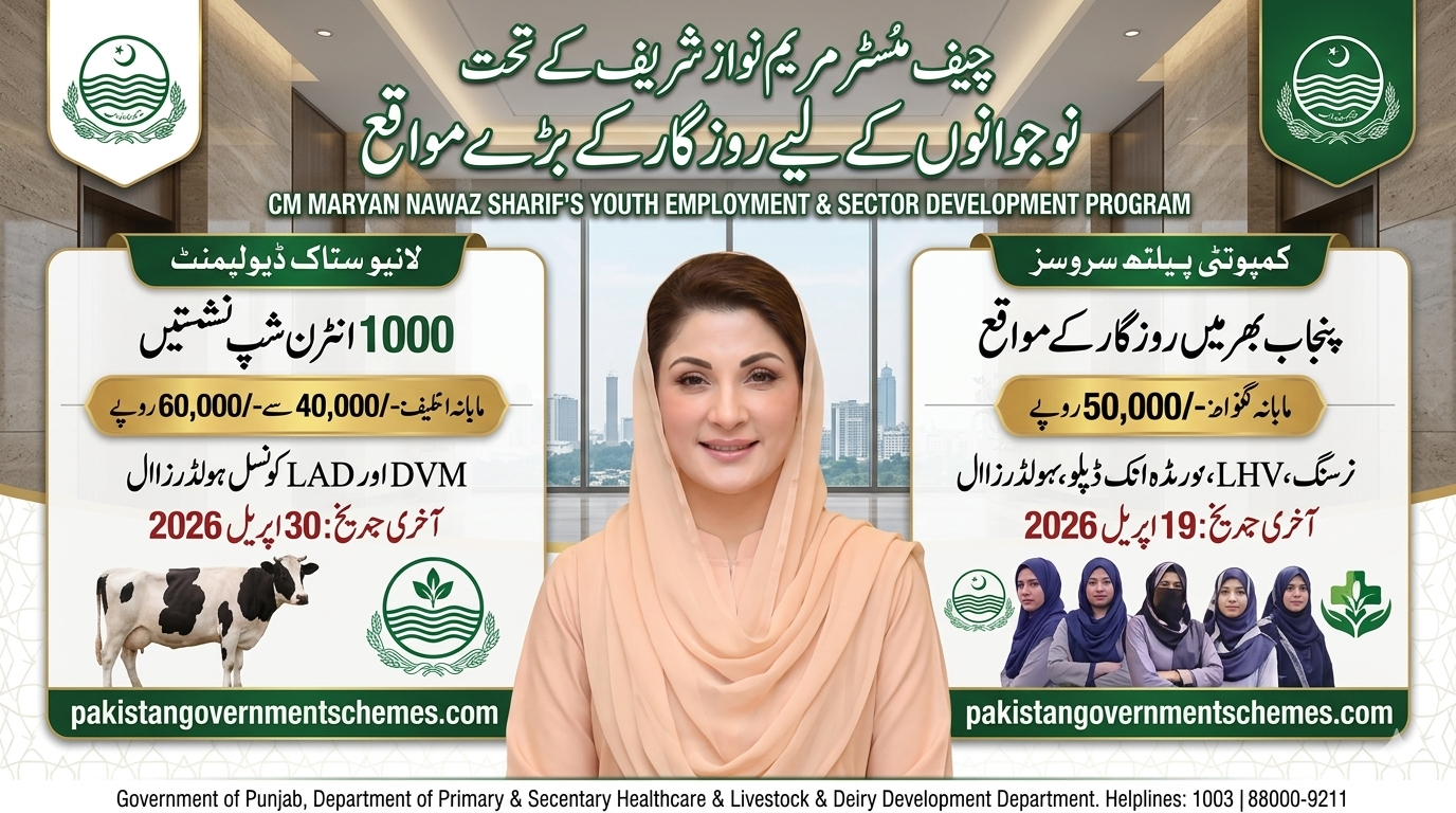 Maryam Nawaz Internship Program 2026