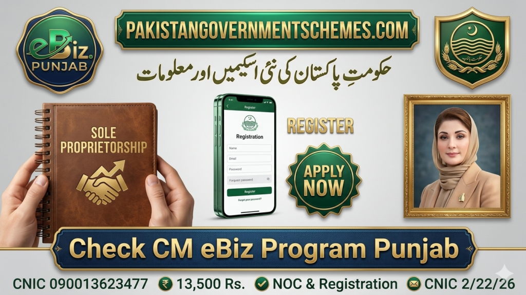 Register Sole Proprietorship eBiz