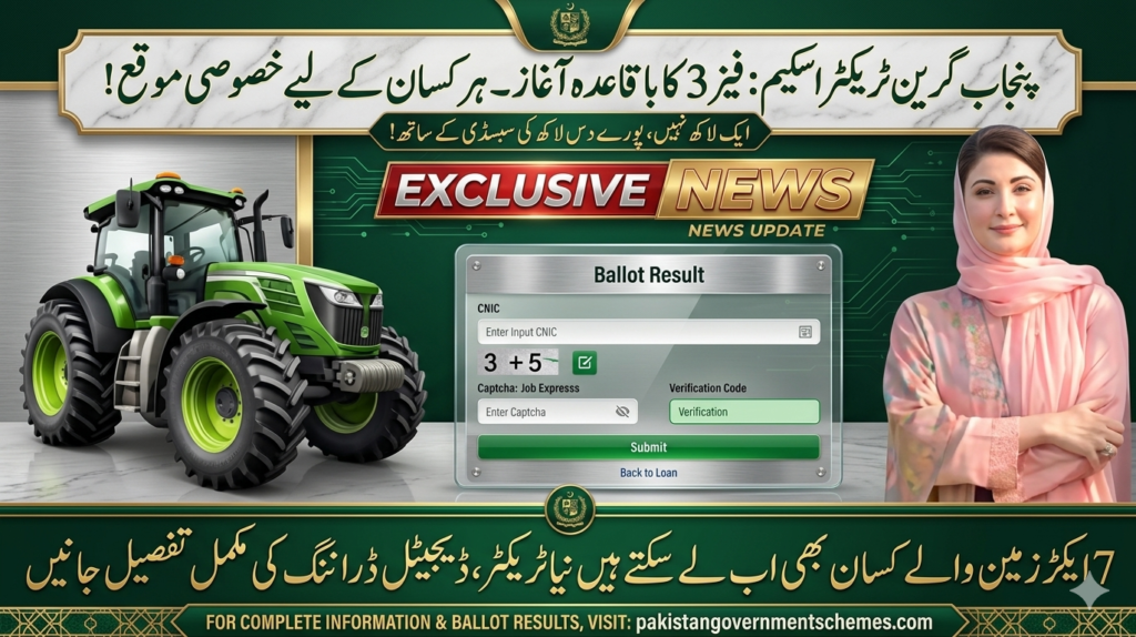 Punjab Green Tractor Scheme 2026